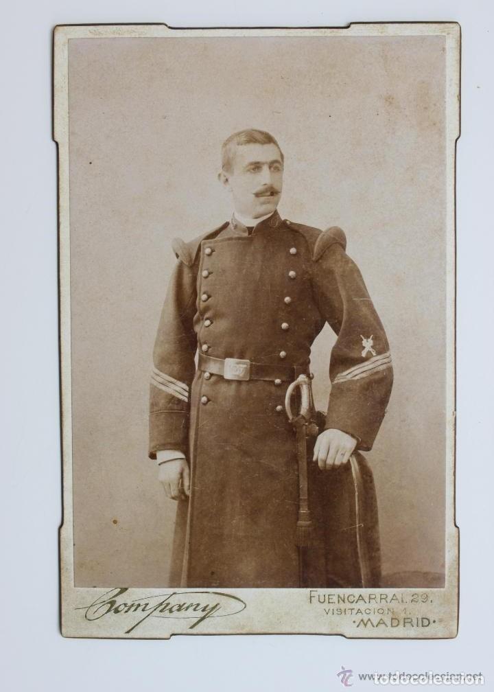 Militaria: ANTIGUA FOTOGRAFIA SARGENTO DE CAZADODES NUMERO 20 FOTO