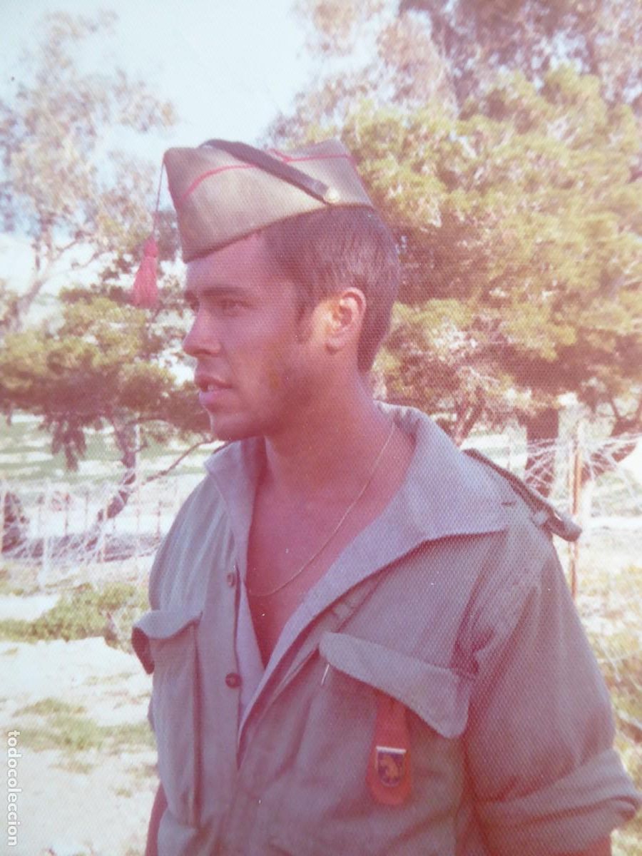 Militaria: Fotograf&iacute;a legionario.