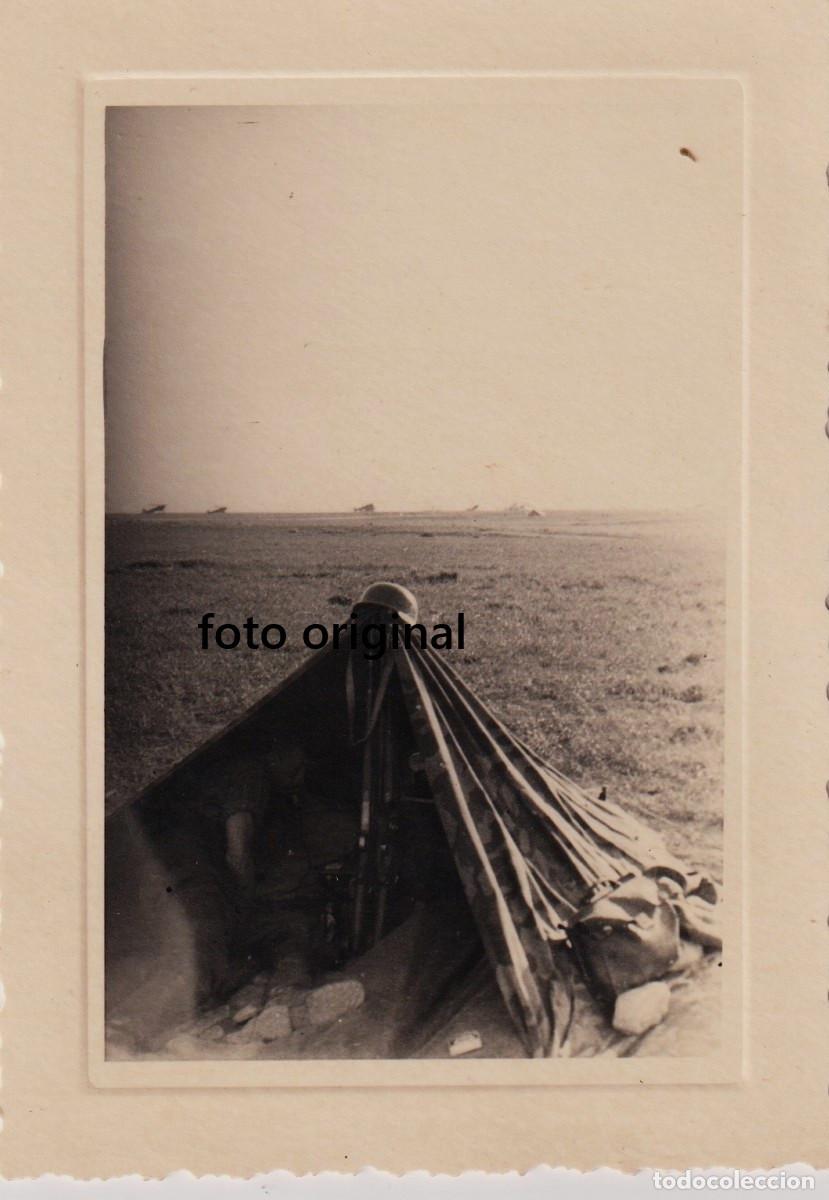 Militaria: LEGION CONDOR TIENDA CAMPA&Ntilde;A ANTIAEREOS AERODROMO GUERRA CIVIL