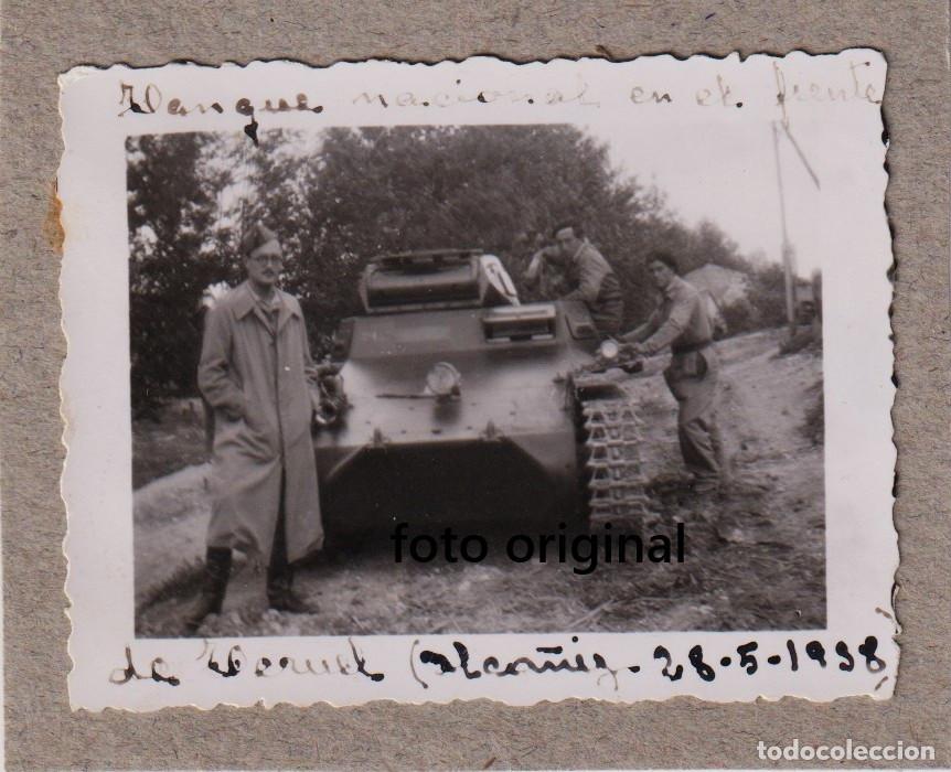 Militaria: ALCA&Ntilde;IZ FRENTE TERUEL CTV FALANGE CARRISTAS PANZER I GUERRA CIVIL