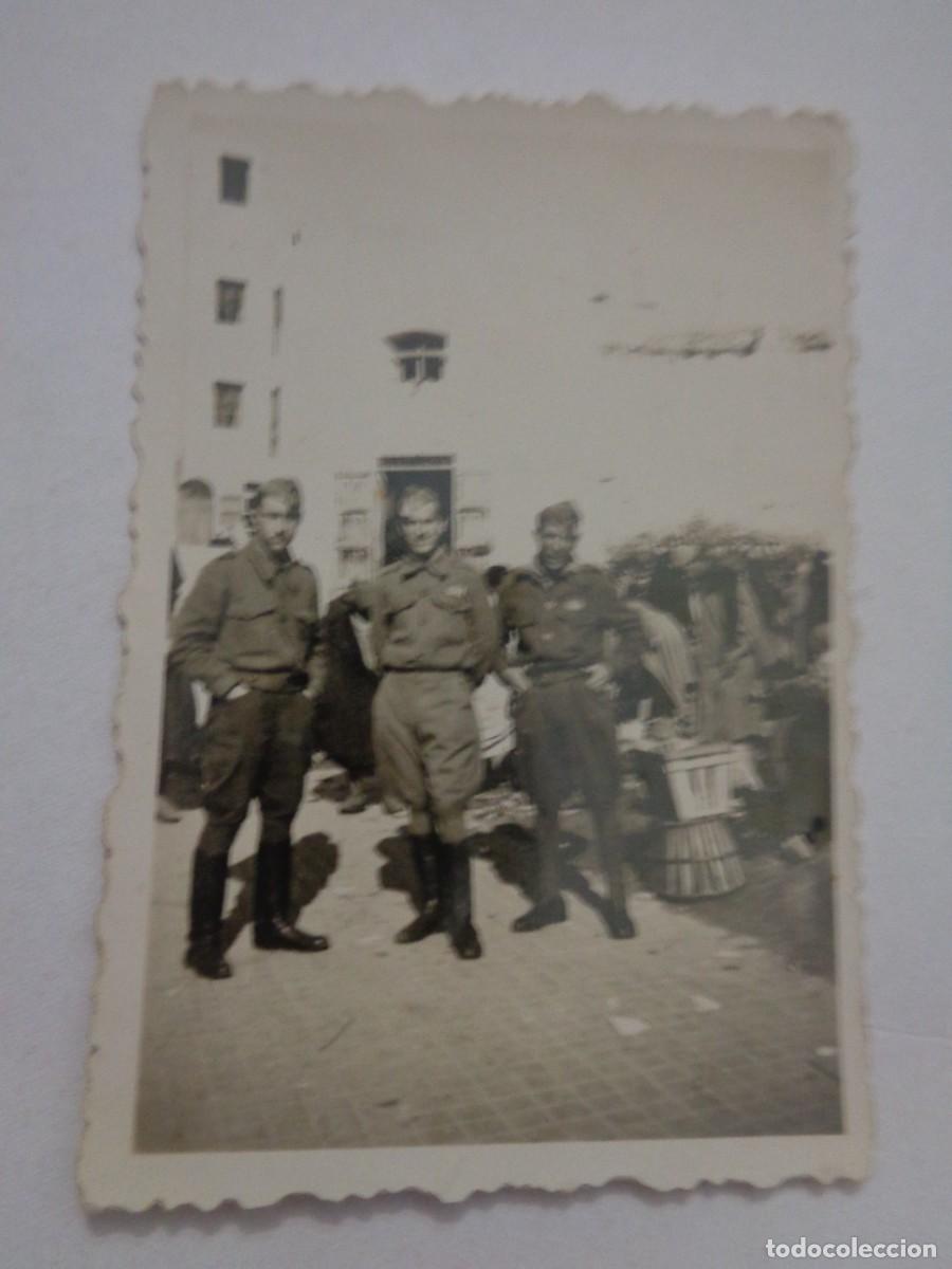 Military Antiques: GUERRA CIVIL : FOTO DE SARGENTOS EN NORTE DE AFRICA , SEGURAMENTE ACADEMIA PROVISIONALES DE RIFFIEN