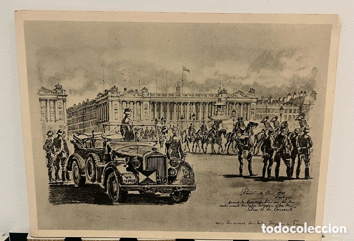 Militaria: FOTOLITOGRAF&Iacute;A: J. CAROT - II GUERRA MUNDIAL 1939-45. PAR&Iacute;S
