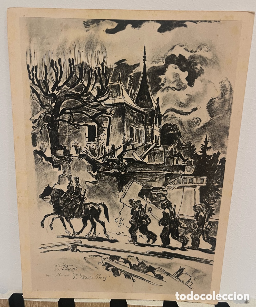 Militaria: FOTOLITOGRAF&Iacute;A: J. CAROT - II GUERRA MUNDIAL 1939-45.