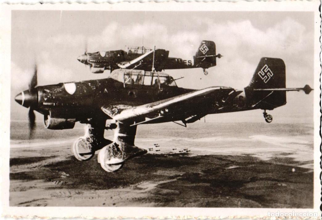 Militaria: Propaganda-Kompanie Aufnahme III Reich - A&ntilde;o 1942 - Los Stukas rompen la resistencia