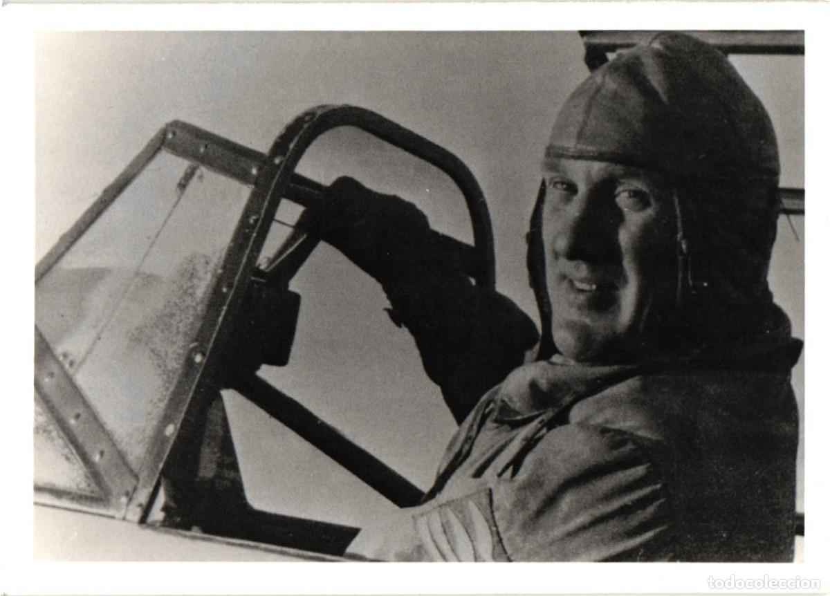 Militaria: LUFTWAFFE Messerschmitt Bf 109 E Piloto herido en Francia Propaganda-Kompanie III Reich