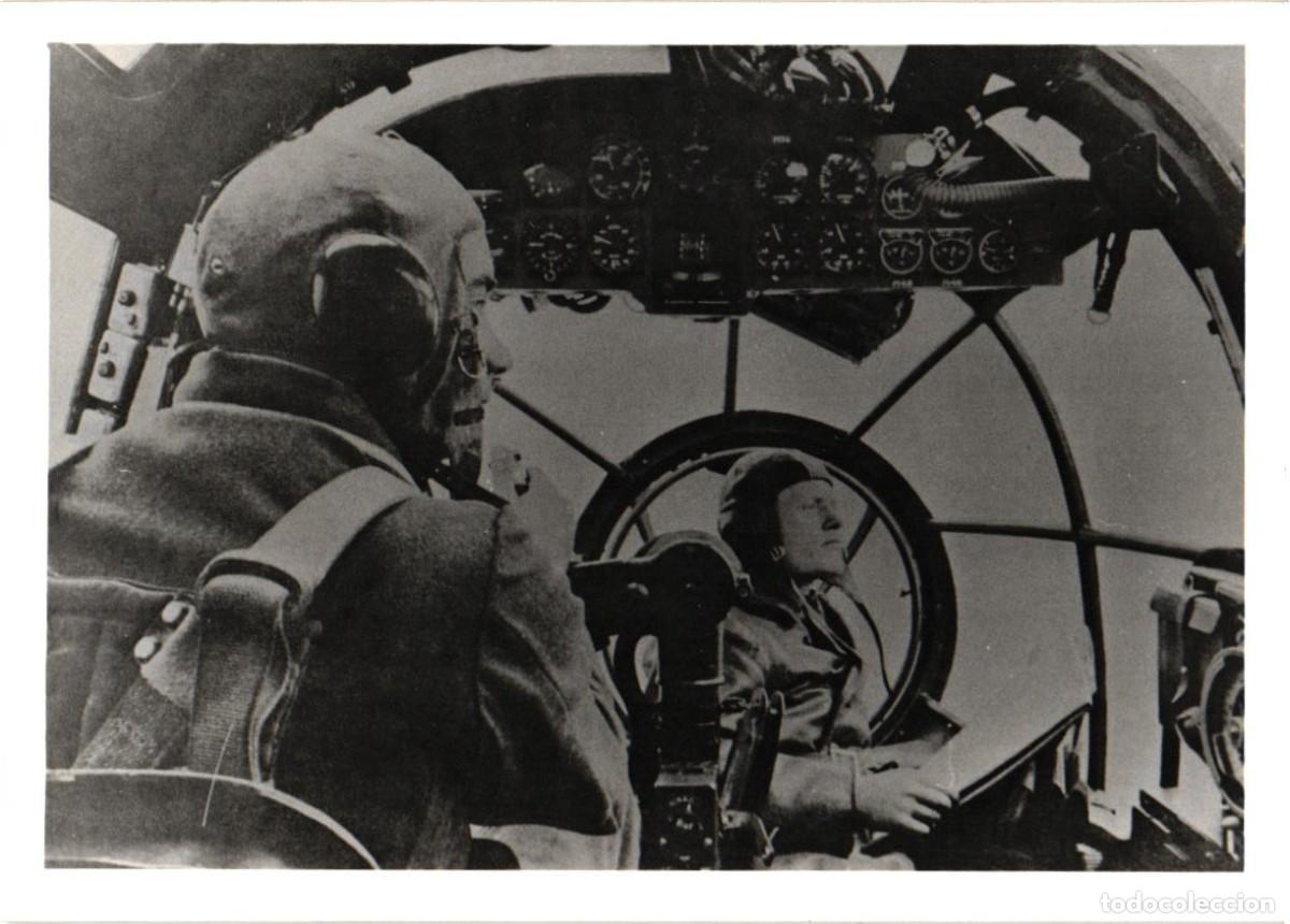 Militaria: LUFTWAFFE Heinkel He 111 Cabina de vuelo Propaganda-Kompanie III Reich