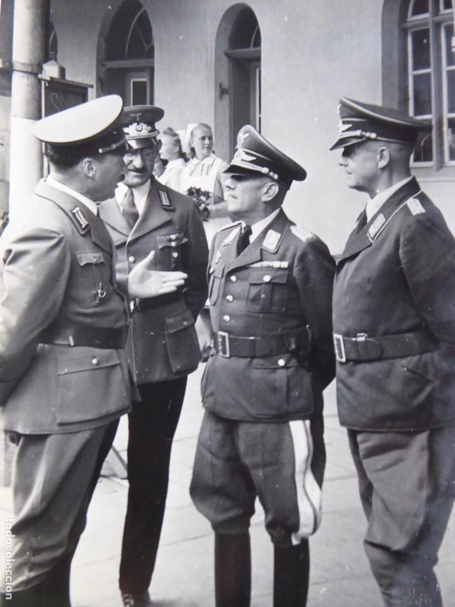 Militaria: Fotograf&iacute;a comandante luftwaffe.