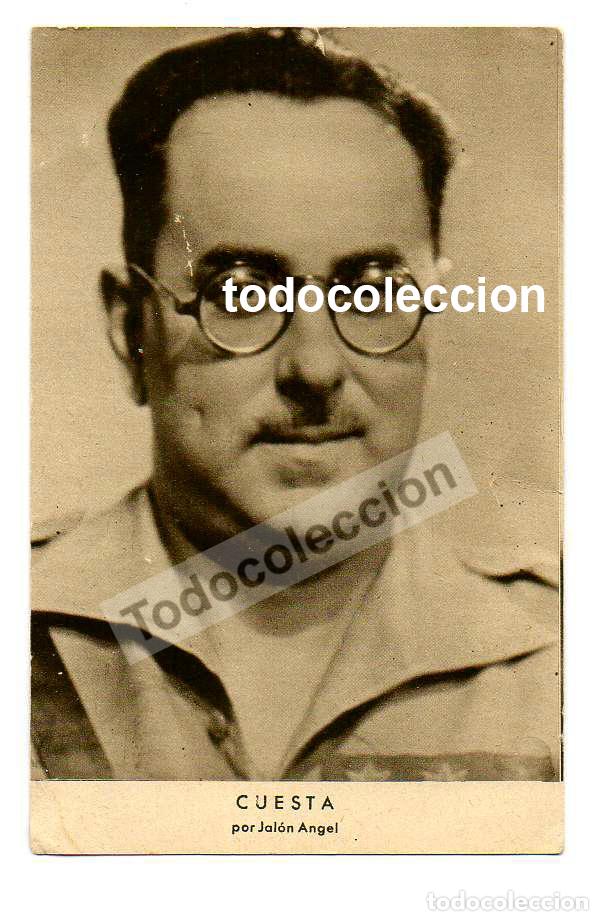 Militaria: GUERRA CIVIL. GENERAL CUESTA MONEREO. FOTO JAL&Oacute;N &Aacute;NGEL.