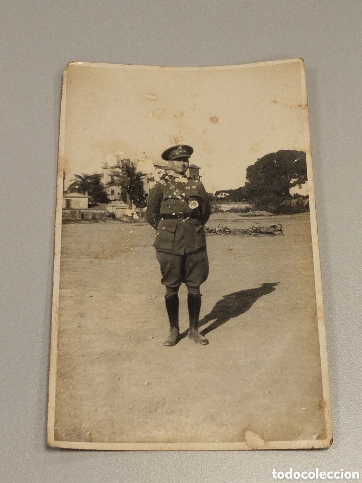 Militaria: Fotograf&iacute;a capitan infanter&iacute;a republica espa&ntilde;ola.republicano.pre guerra civil.ejercito popular.milit