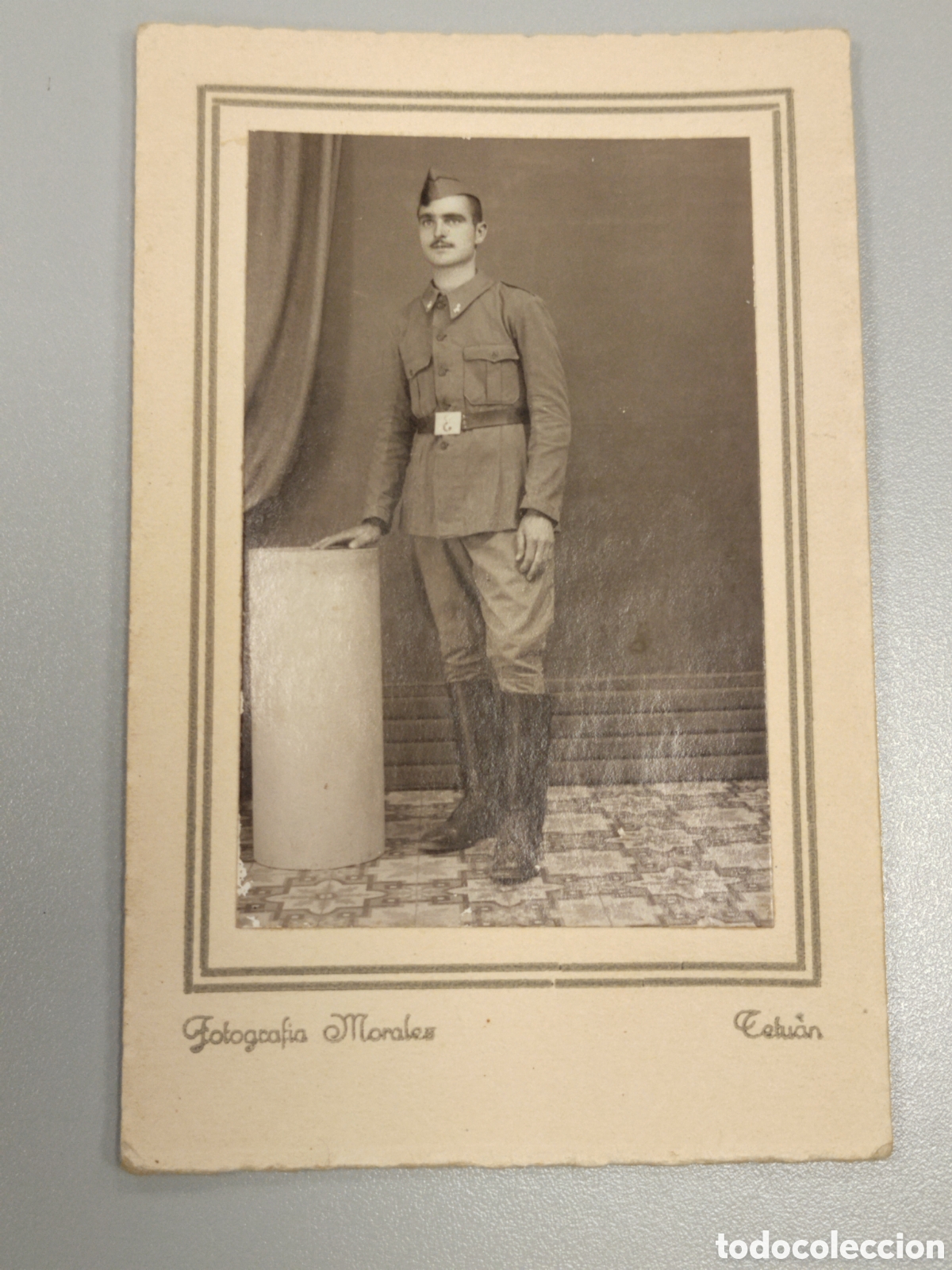 Militaria: Fotograf&iacute;a guerra civil militar.bando nacional.falange.franco requete.tetuan.colonias espa&ntilde;olas.ifni