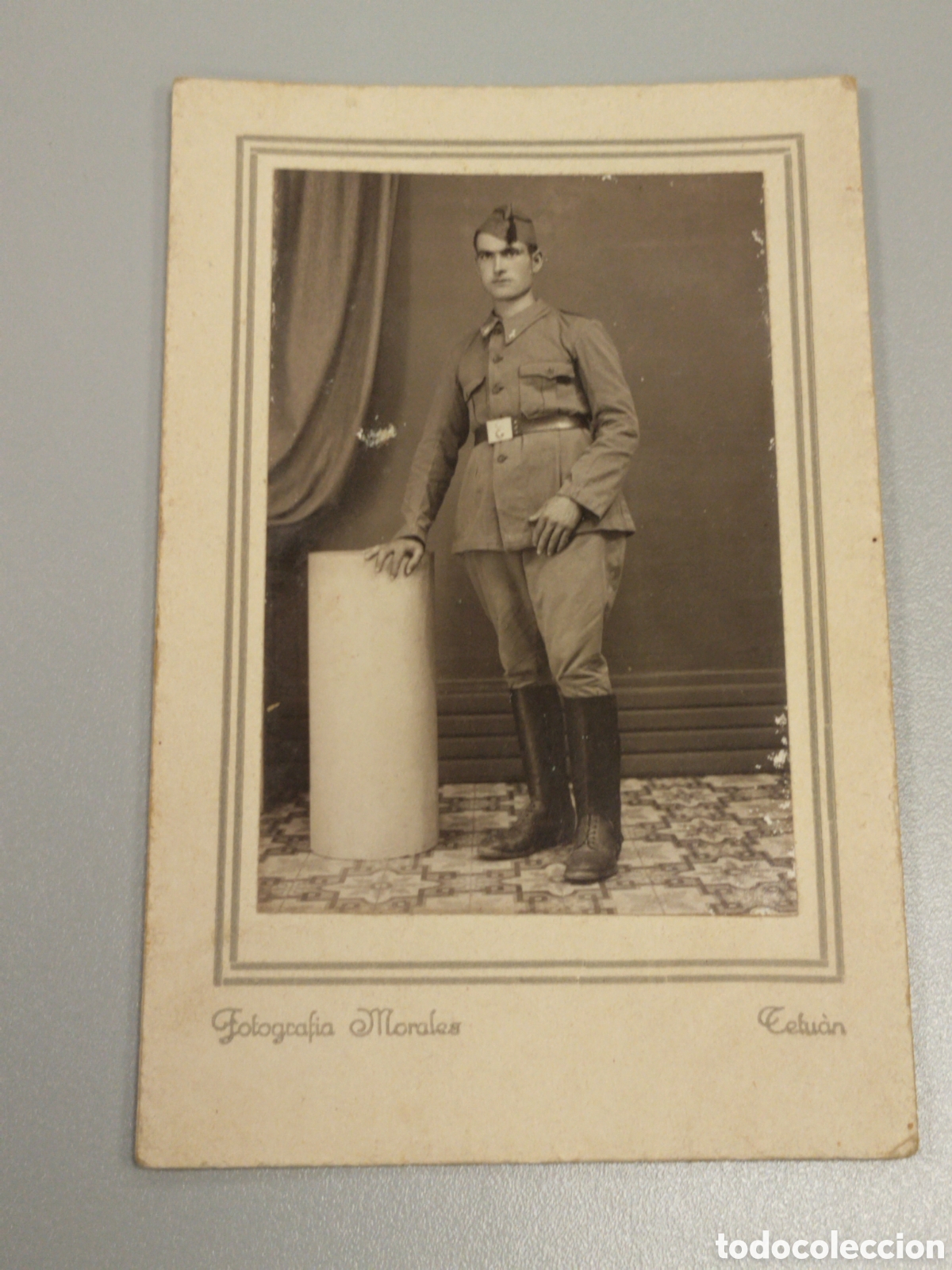 Militaria: Fotograf&iacute;a guerra civil militar.bando nacional.falange.franco requete.tetuan.colonias espa&ntilde;olas.ifni