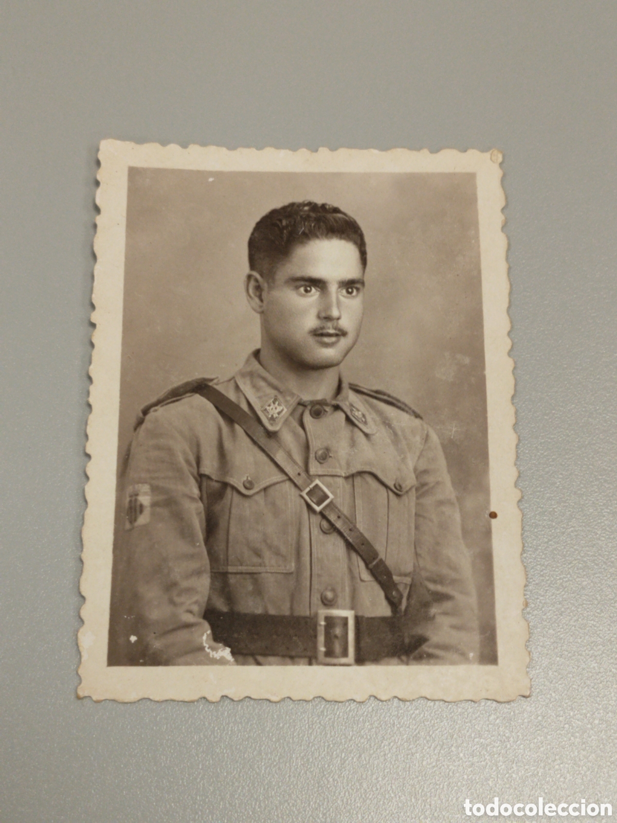 Militaria: Fotograf&iacute;a guerra civil militar.bando nacional.falange.franco requete.tetuan.colonias espa&ntilde;olas.ifni