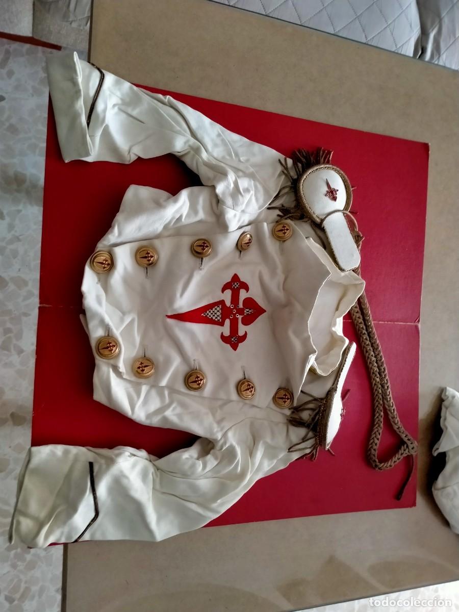 Militaria: militar traje de ni&ntilde;o orden de santiago