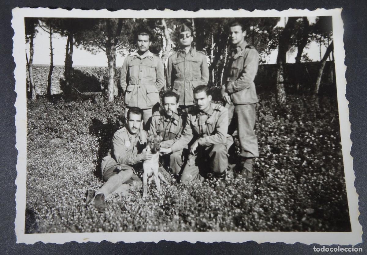 Militaria: ANTIGUA FOTOGRAF&Iacute;A, GRUPO DE MILITARES, UNIFORMES, VER FOTOS