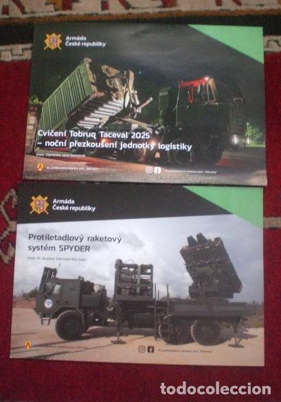 Militaria: l&aacute;minas camiones militares checos lanzamisiles