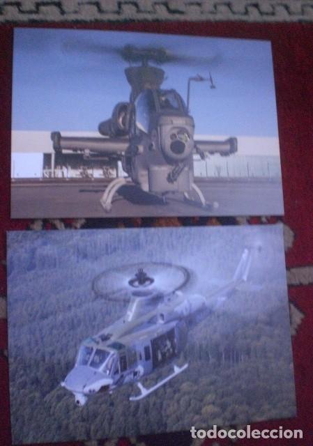 Militaria: l&aacute;minas helic&oacute;pteros militares
