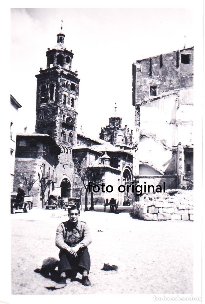 Militaria: GUERRA CIVIL CATEDRAL SANTA MARIA MEDIAVILLA FRENTE TERUEL 1938
