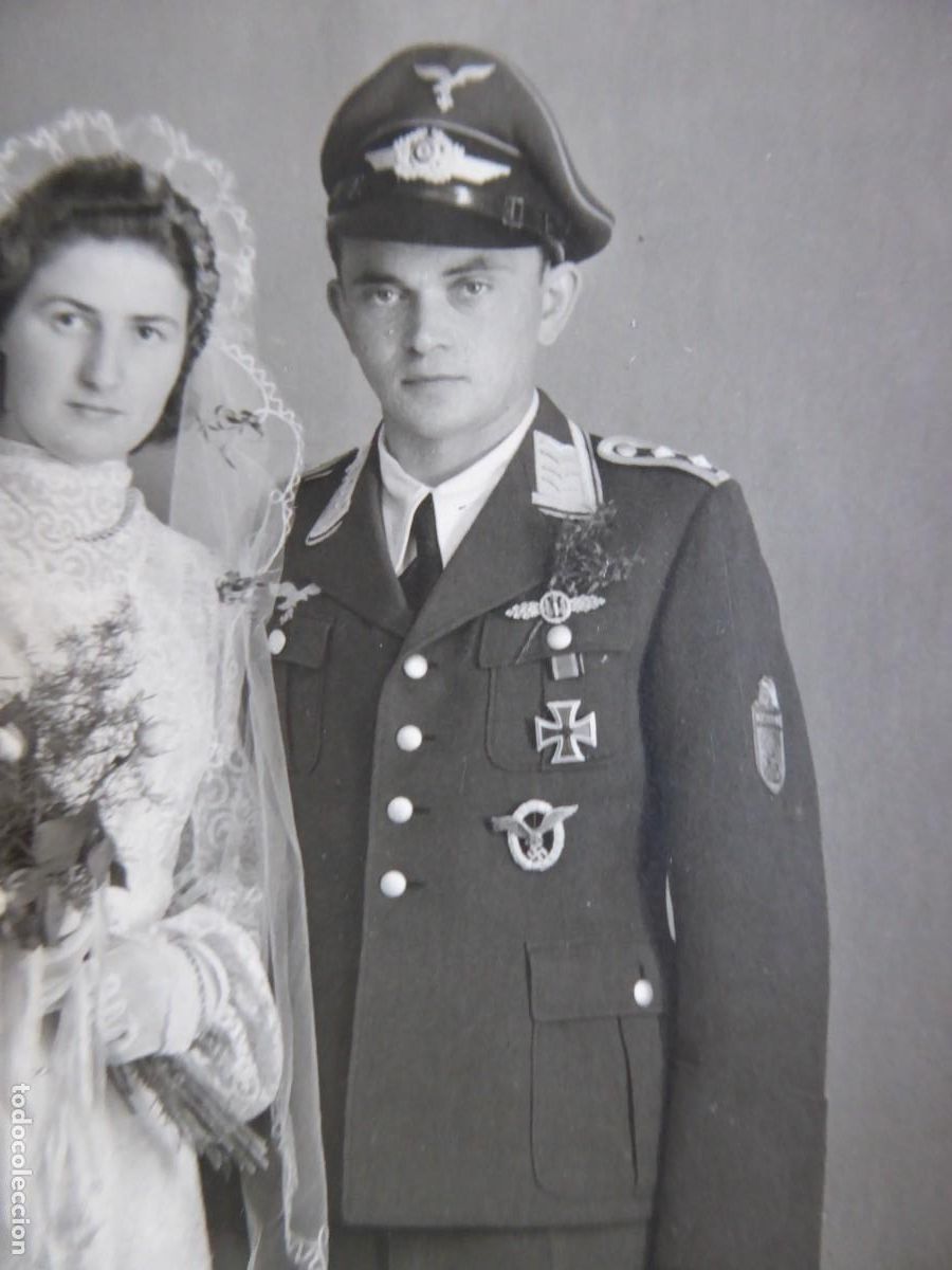 Militaria: Fotograf&iacute;a piloto luftwaffe. Narvik