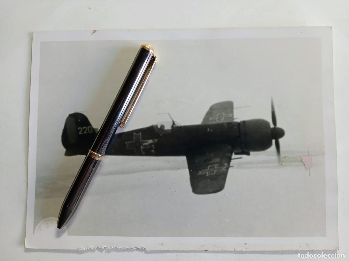Militaria: Foto Original II Guerra Mundial Caza Rumano IAR 80 - Frente del Este 1943 - Sello Oficial Propaganda