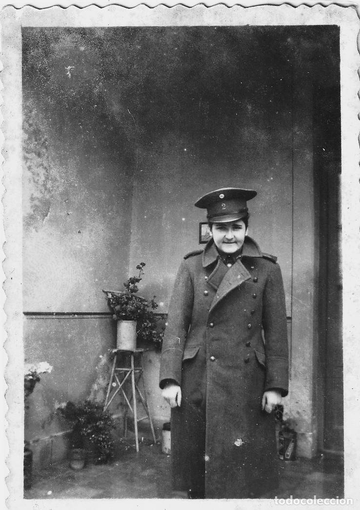 Militaria: Peque&ntilde;a foto familiar de soldado argentino, sin datar - CLC
