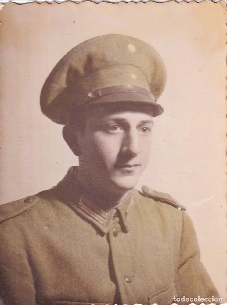 Militaria: Peque&ntilde;a foto de estudio de soldado argentino sin datar - CLC