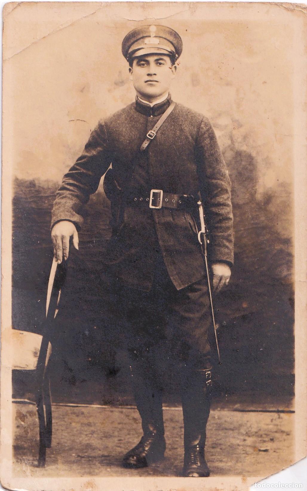 Militaria: Retrato tipo postal de soldado argentino principios siglo XX - CLC