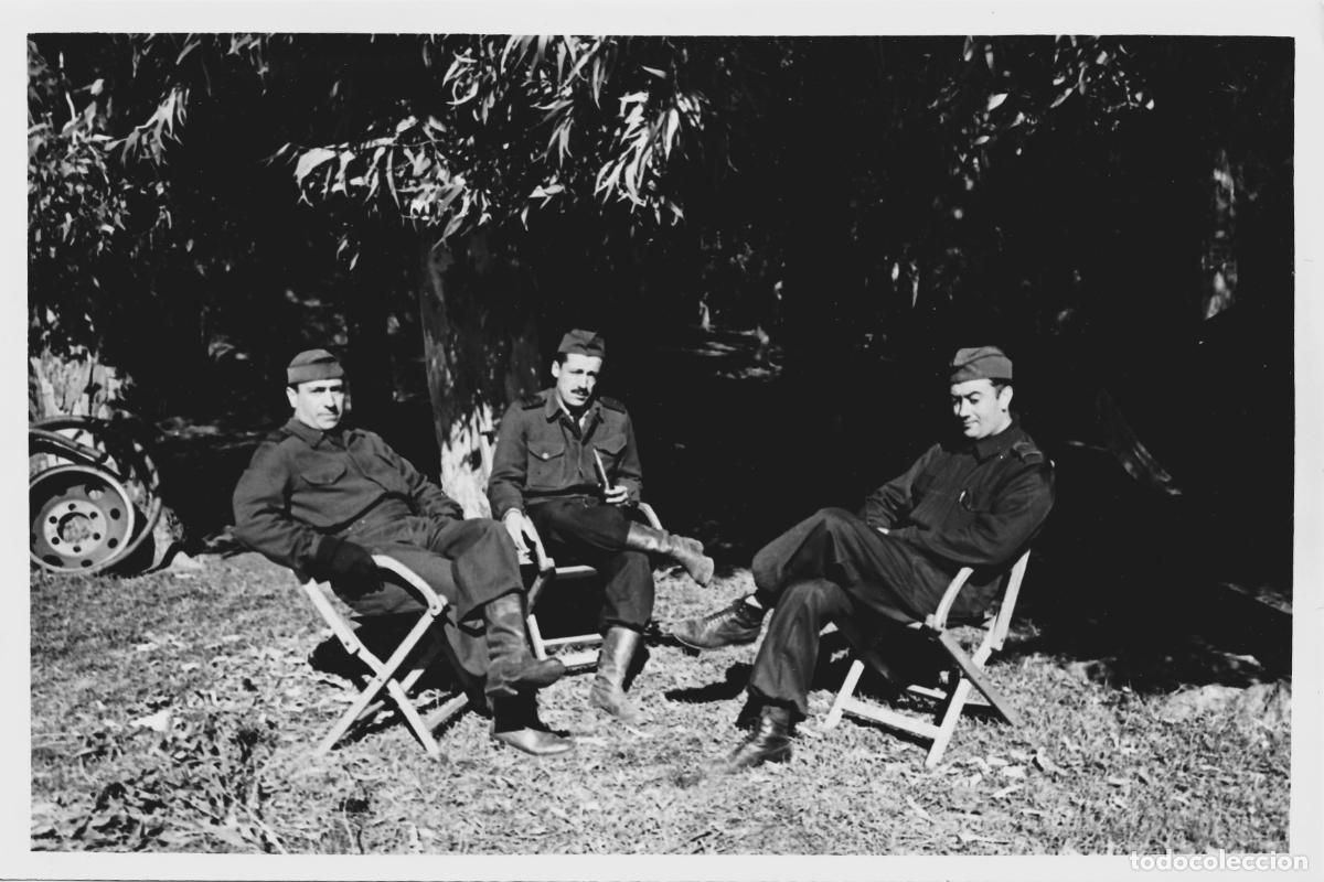 Militaria: Fotograf&iacute;a familiar de soldados argentinos 1947, Escuela Naval, Puerto Barreto - CLC