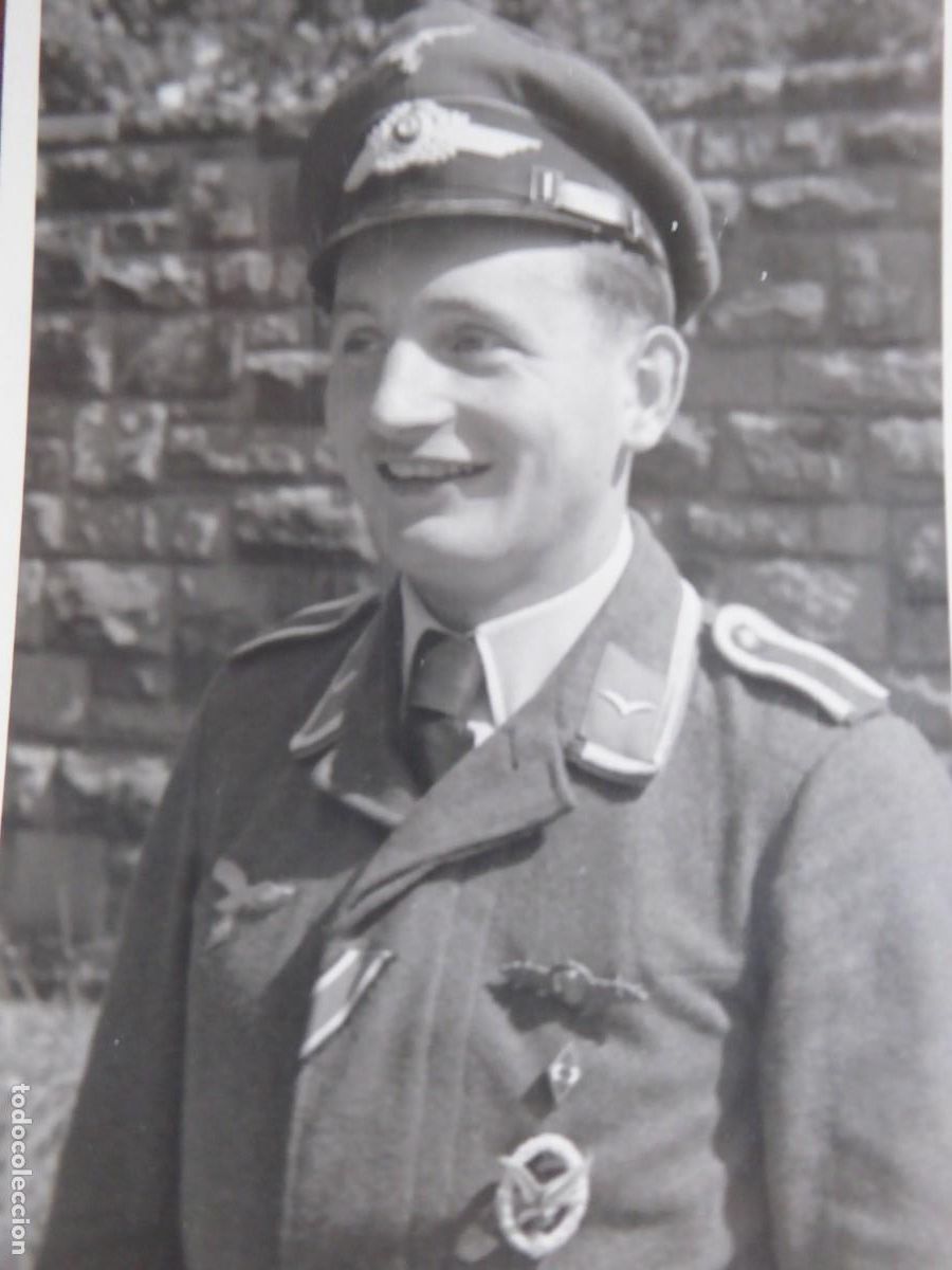 Militaria: Fotograf&iacute;a sargento Luftwaffe. Unteroffizier
