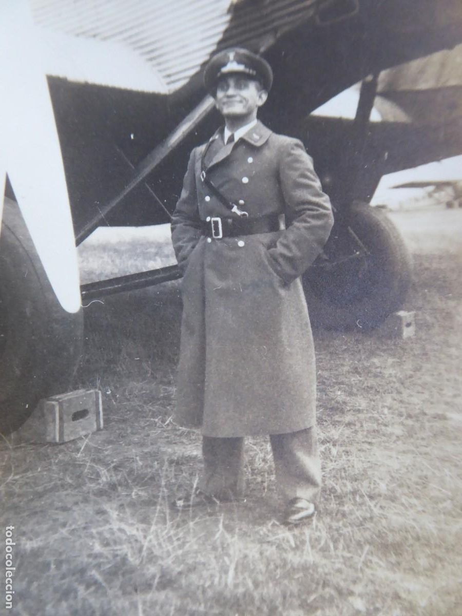 Militaria: Fotograf&iacute;a piloto Luftwaffe. Wiener Neustadt