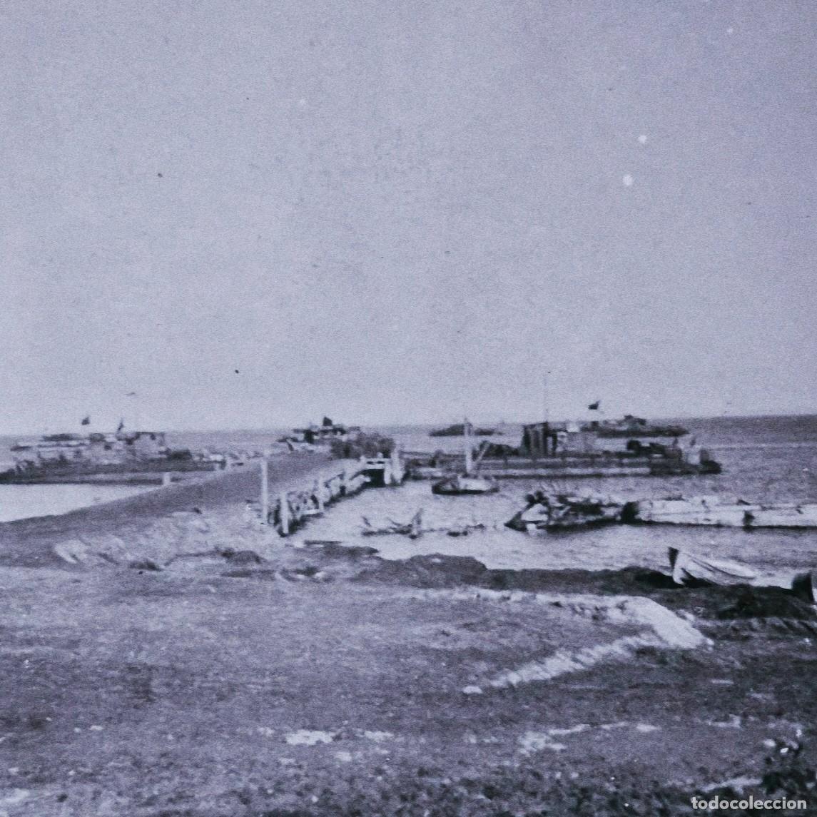 Militaria: PUERTO CON BARCOS DE LA KRIGSMARINE. FINNMARK-NORUEGA