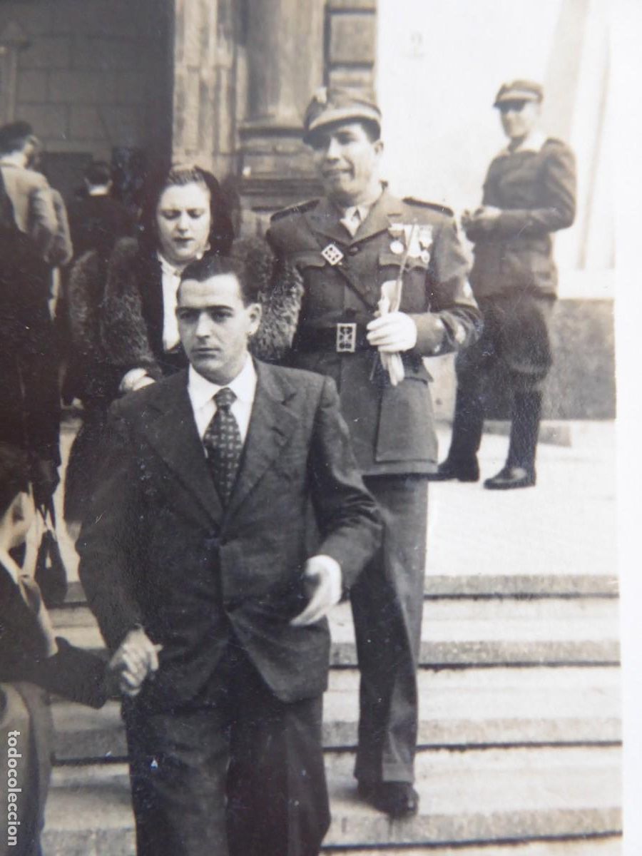 Militaria: Fotograf&iacute;a teniente legionario.