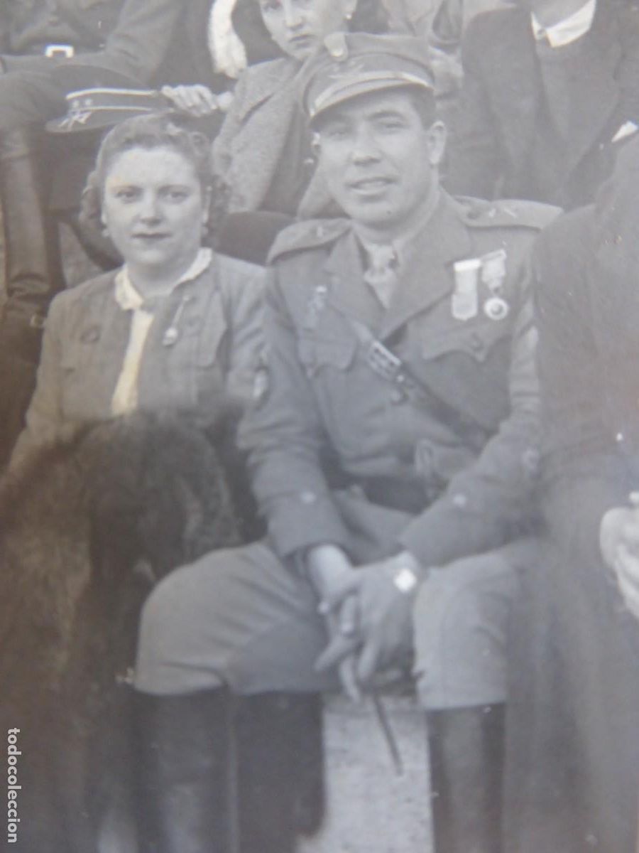 Militaria: Fotograf&iacute;a teniente legionario.