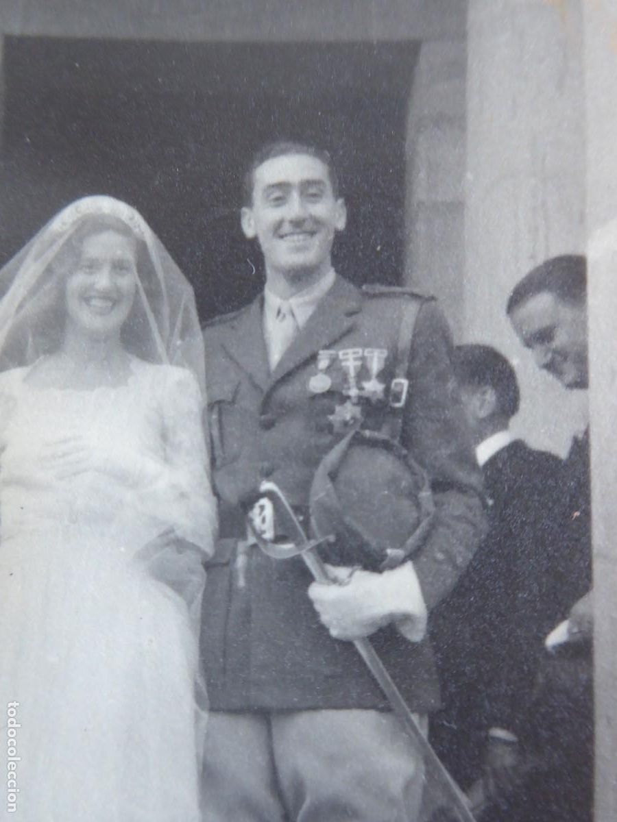 Militaria: Fotograf&iacute;a teniente legionario.