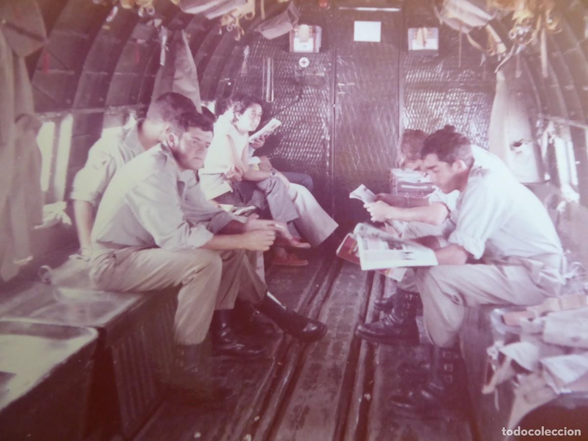 Militaria: Fotograf&iacute;a legionarios Junkers-52. 1973
