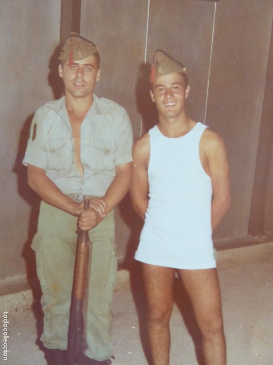 Militaria: Fotograf&iacute;a legionarios.