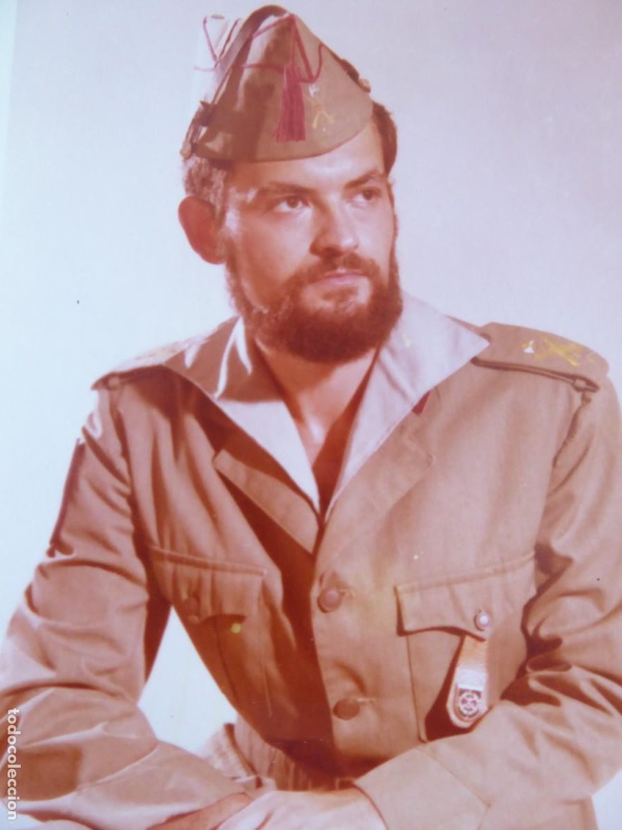 Militaria: Fotograf&iacute;a legionario.
