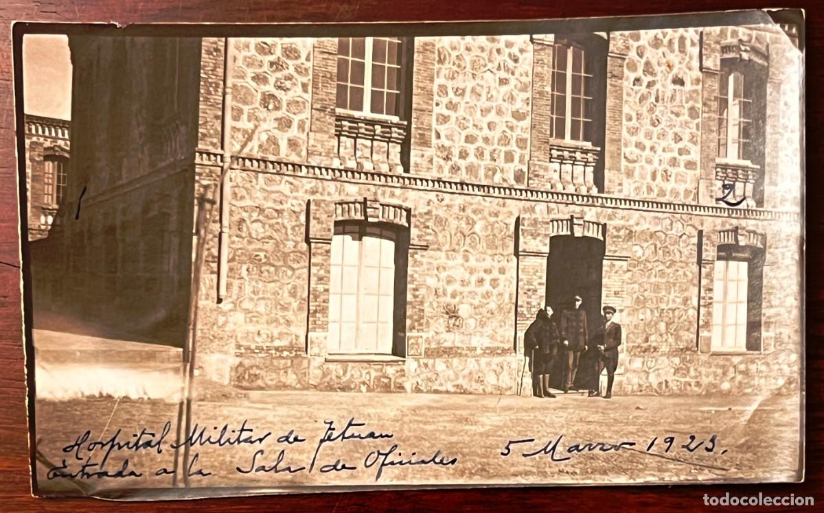 Militaria: FOTOGRAF&Iacute;A HOSPITAL MILITAR DE TETU&Aacute;N (MARRUECOS) SALA DE OFICIALES, GUERRA DEL RIF, 1923