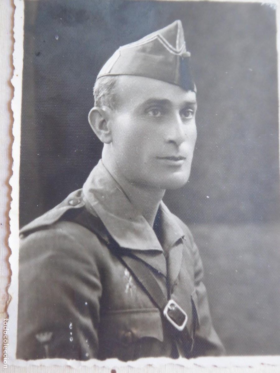 Militaria: Fotograf&iacute;a sargento legionario. Melilla