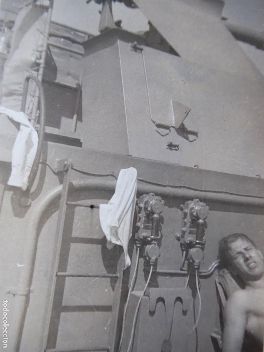 Militaria: Fotograf&iacute;a marinero armada.