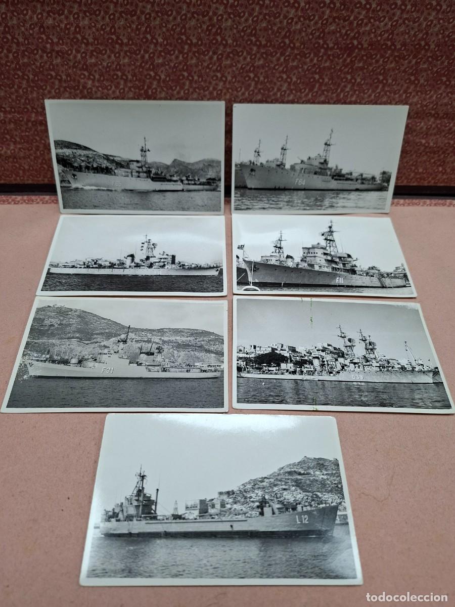 Militaria: LOTE COLECCION BARCOS DE GUERRA MARINA MILITAR CASAU CARTAGENA MURCIA