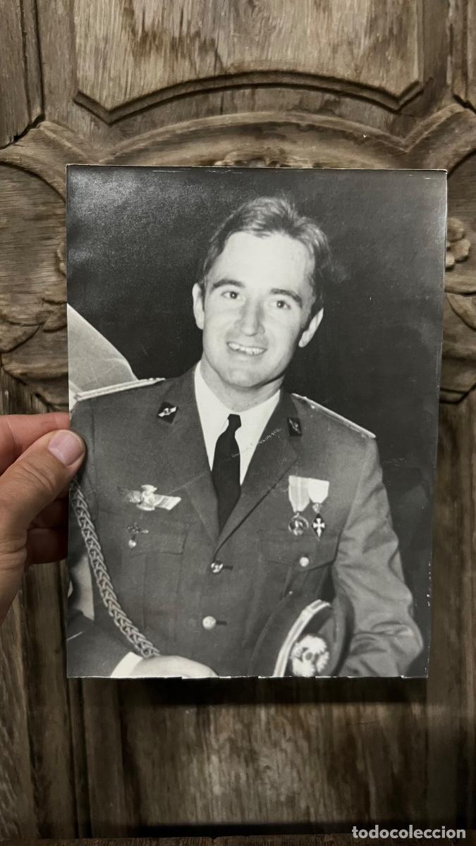 Militaria: Foto militar aviaci&oacute;n ej&eacute;rcito aire franco rokiski 23x17cms