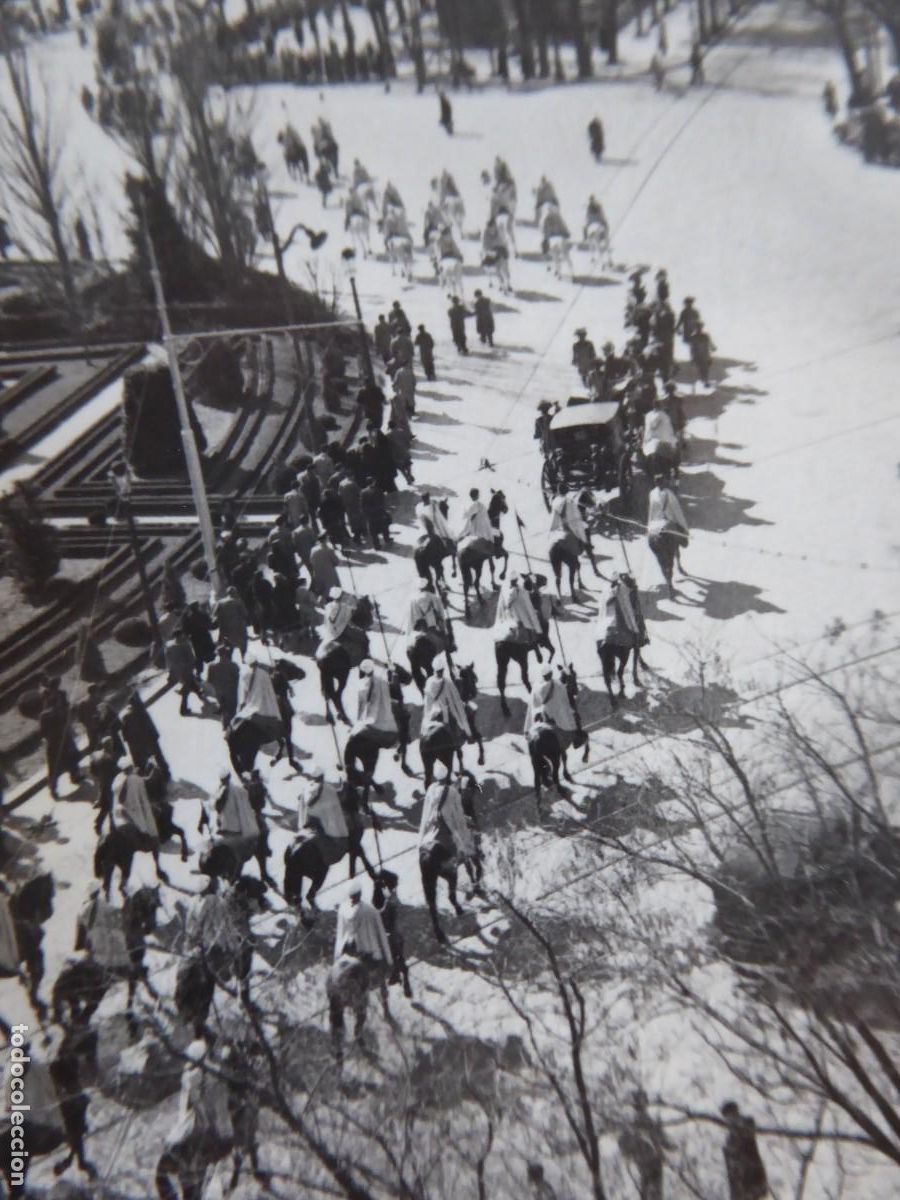 Militaria: Fotograf&iacute;a guardia mora Franco.