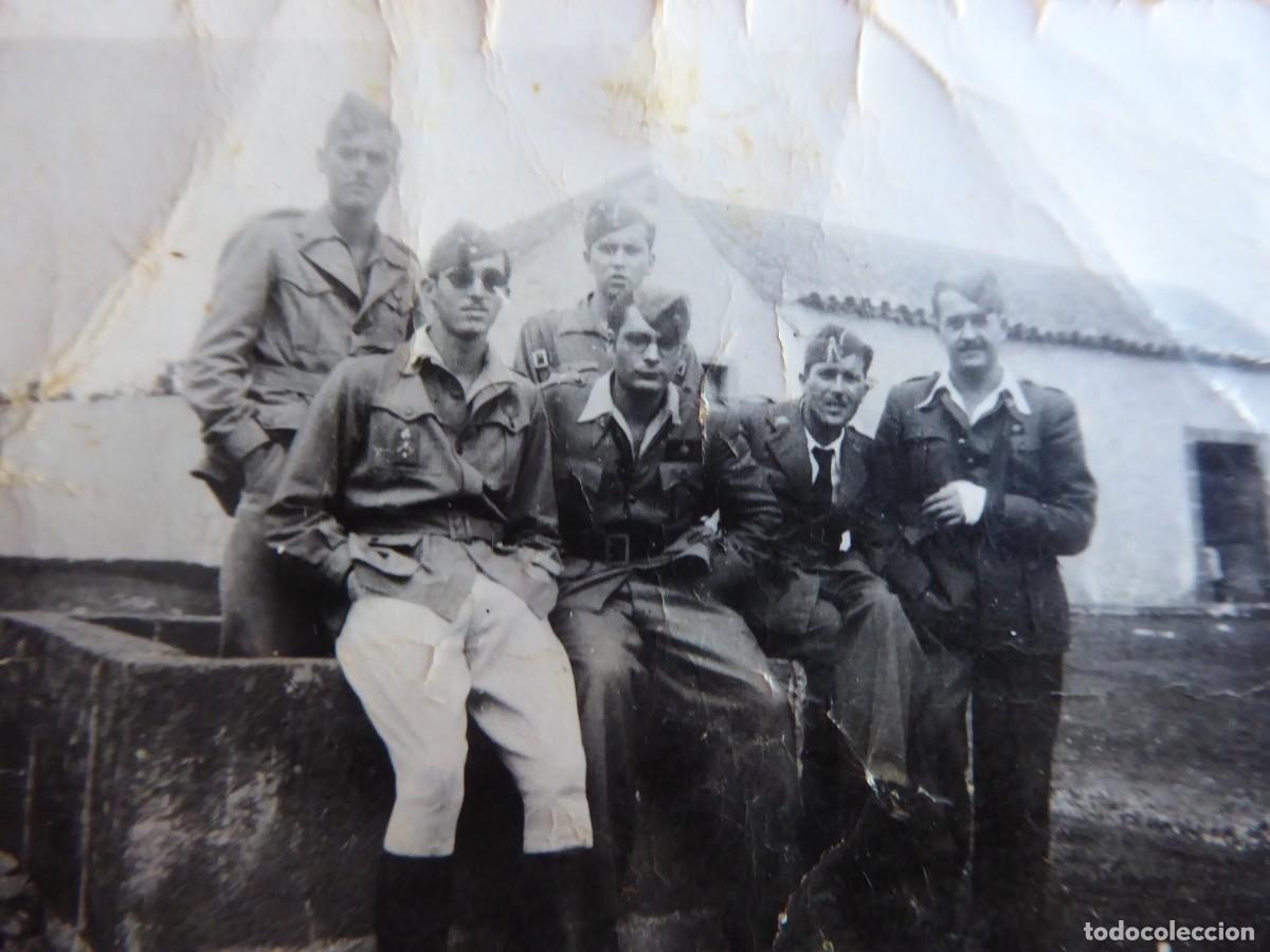 Militaria: Fotograf&iacute;a oficiales legionarios. Guerra Civil