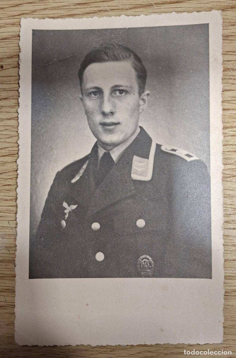 Militaria: FOTOGRAF&Iacute;A DE UN SOLDADO ALEM&Aacute;N LUFTWAFFE