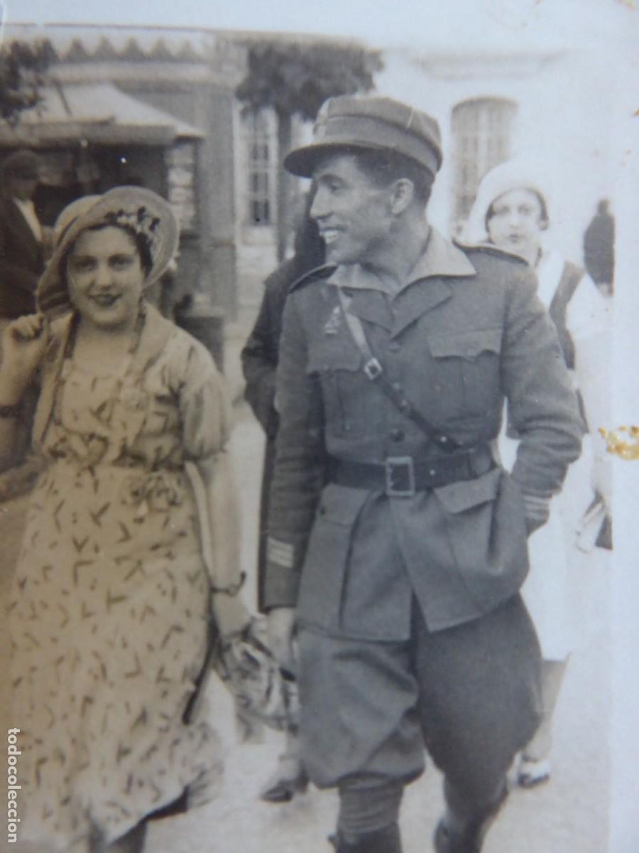 Militaria: Fotograf&iacute;a sargento legionario. Guerra de Marruecos