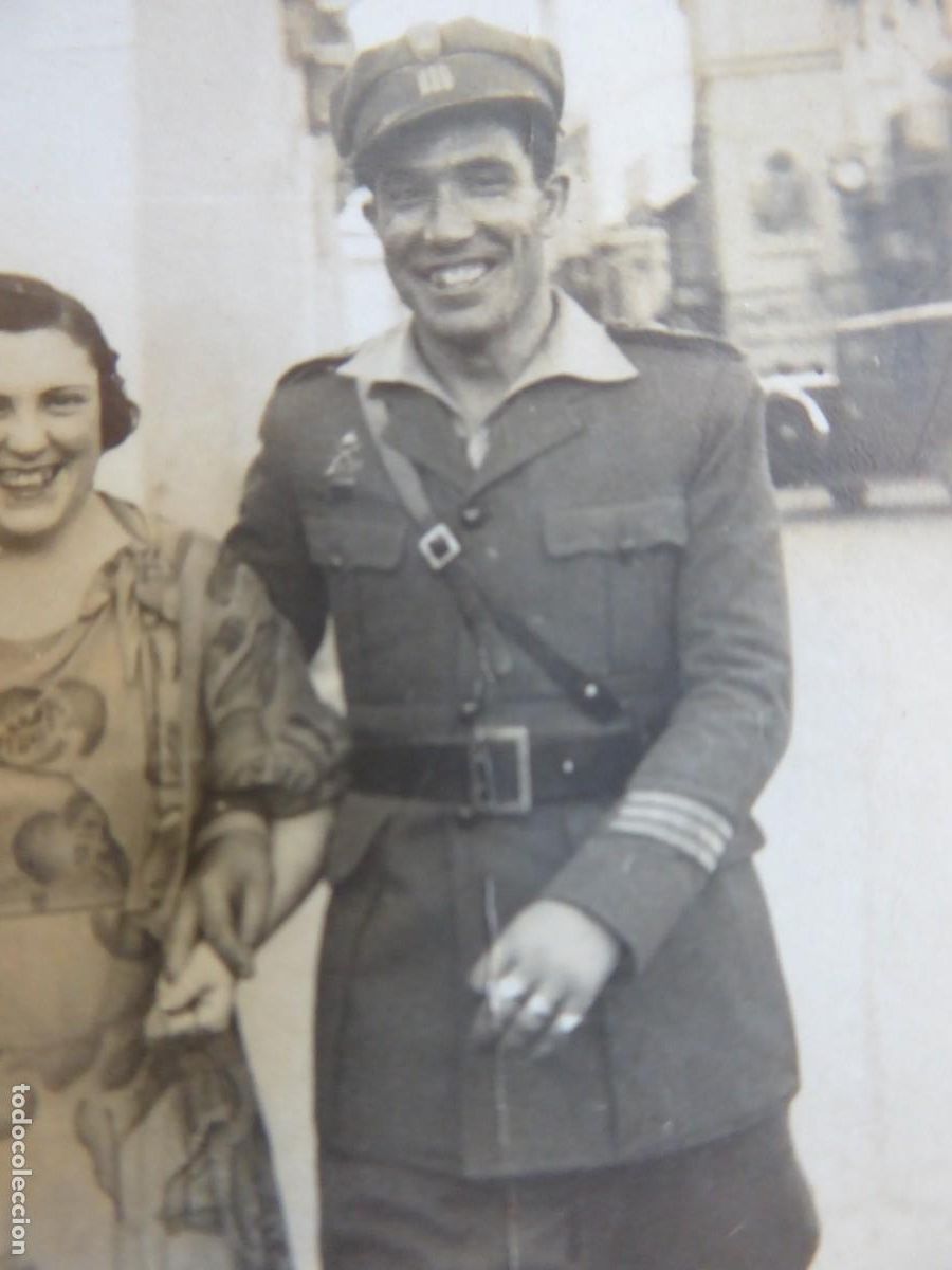 Militaria: Fotograf&iacute;a sargento legionario. Guerra de Marruecos