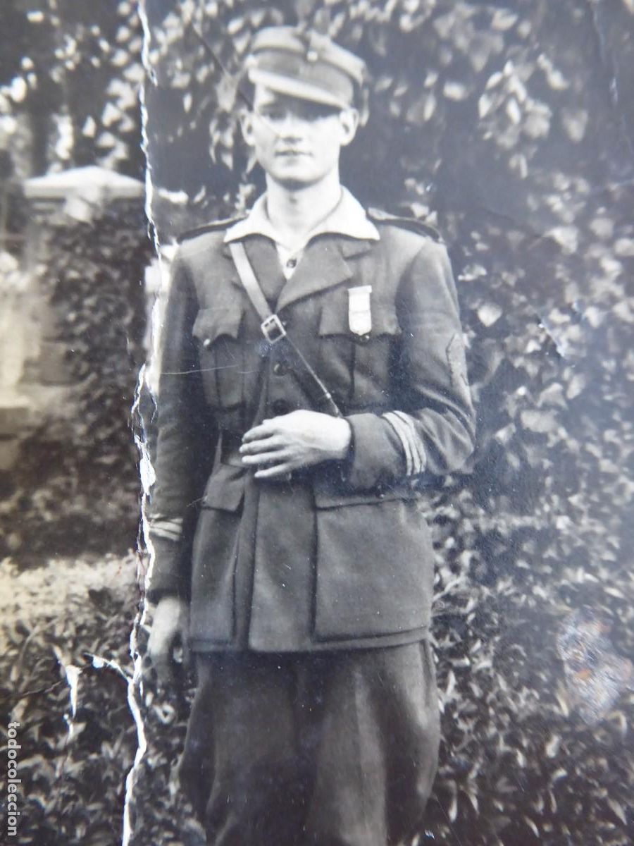 Militaria: Fotograf&iacute;a sargento legionario. Guerra de Marruecos