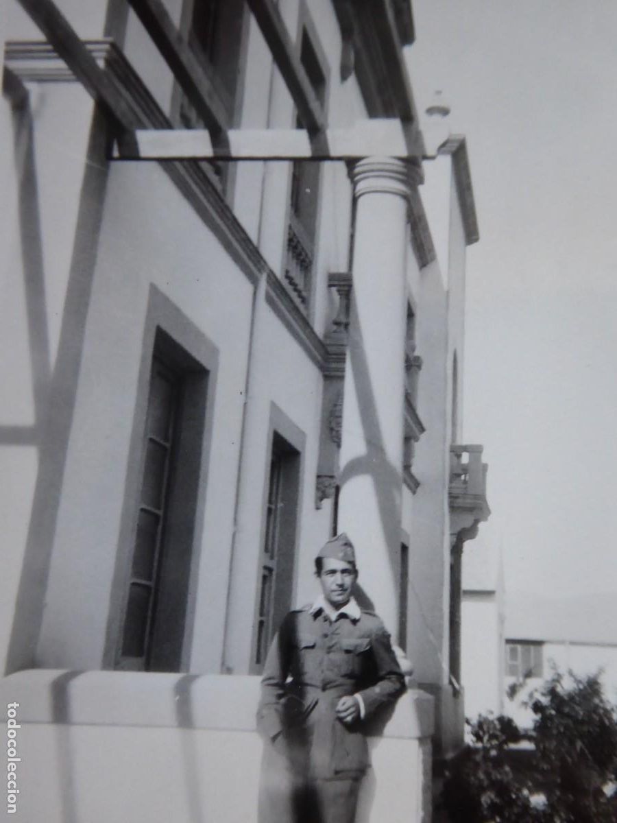 Militaria: Fotograf&iacute;a teniente del ej&eacute;rcito espa&ntilde;ol. Villa Sanjurjo 1931