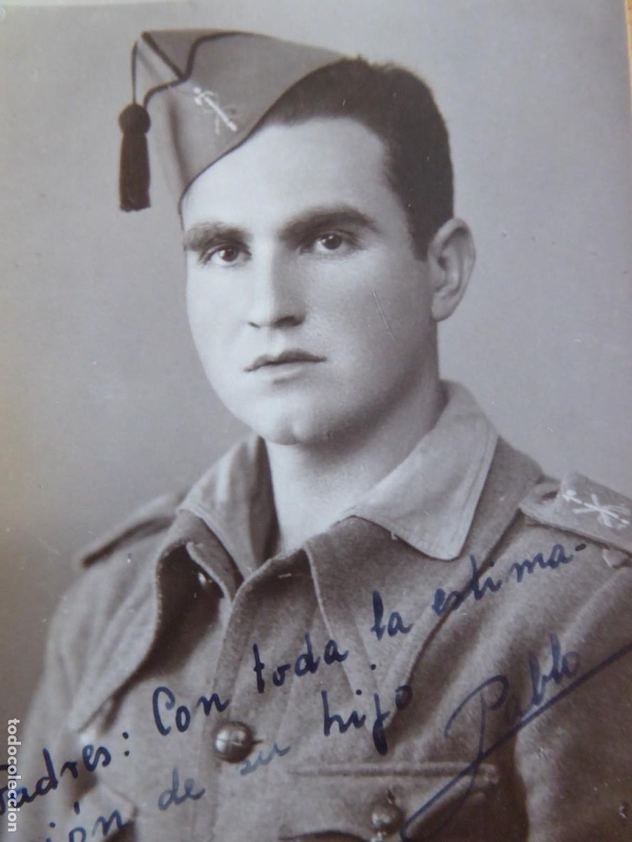Militaria: Fotograf&iacute;a legionario. 1941