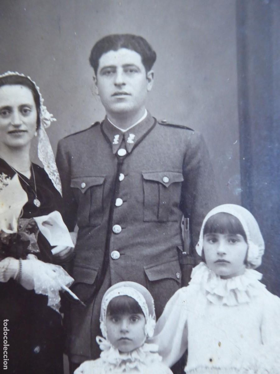 Militaria: Fotograf&iacute;a guardia civil. Sevilla 1937